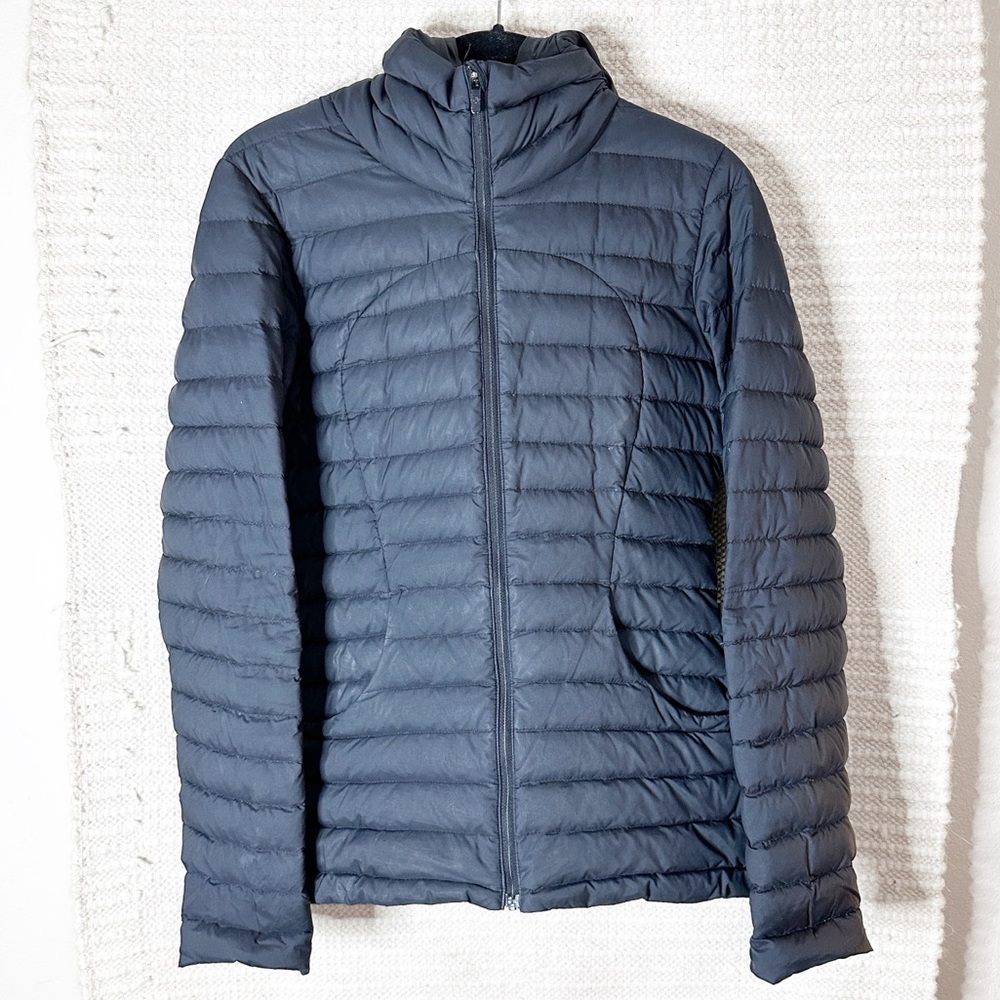 Lululemon Black Pack It Down Down-Filled Puffer J… - image 1